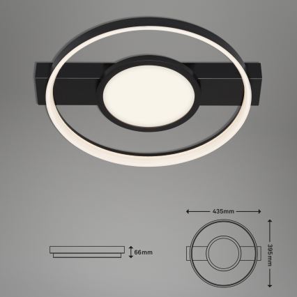 Briloner 3026-015 - LED prigušiva plafonska lampa FRAME LED/33W/230V