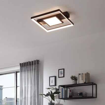 Briloner 3028-015 - LED prigušiva stropna svetiljka FRAME LED/38W/230V