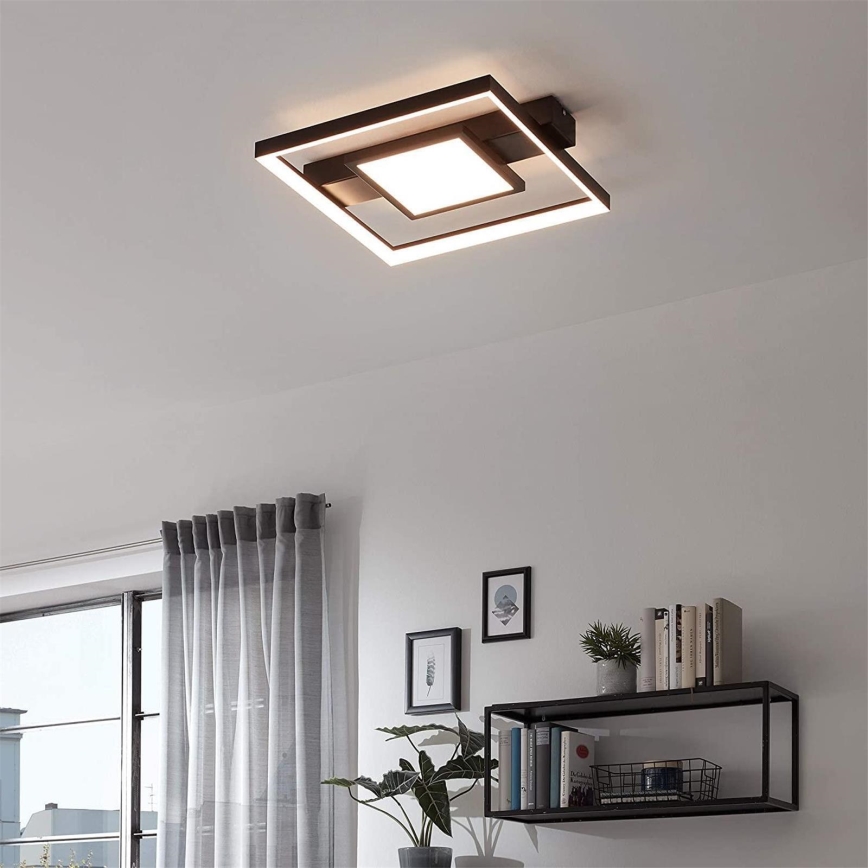 Briloner 3028-015 - LED prigušiva stropna svetiljka FRAME LED/38W/230V