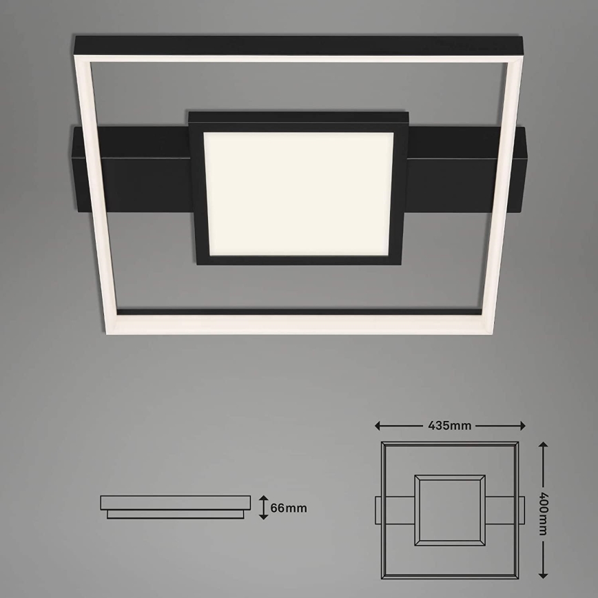 Briloner 3028-015 - LED prigušiva stropna svetiljka FRAME LED/38W/230V