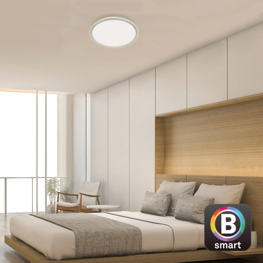 Briloner 3065-014 - LED prigušiva stropna svetiljka IVY LED/42W/230V Wi-Fi Tuya prečnika 49 cm + daljinski upravljač