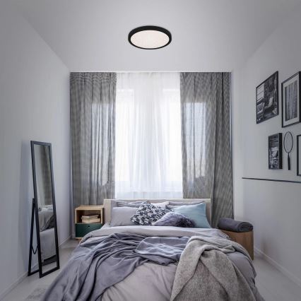 Briloner 3071-015 - LED plafonsko svetlo RUNA LED/24W/230V crno