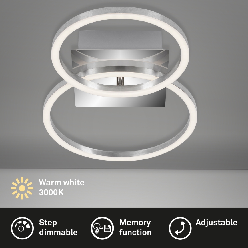 Briloner 3110-018 - LED prigušiva stropna svetiljka FRAMES LED/16W/230V