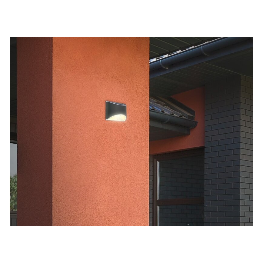 Briloner 3133015 - LED solarno zidno svetlo LED/2W/3,7V IP44 3000K 300 mAh