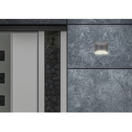 Briloner 3133015 - LED solarno zidno svetlo LED/2W/3,7V IP44 3000K 300 mAh