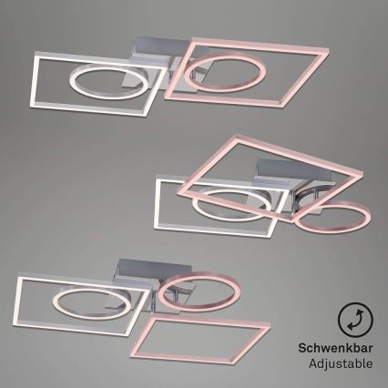 Briloner 3135-018 - LED prigušiva stropna svetiljka FRAME LED/43,8W/230V 3000K