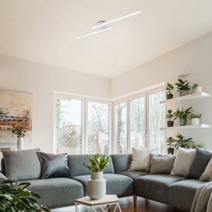 Briloner 3163-029 - LED plafonski luster GO 2xLED/9W/230V