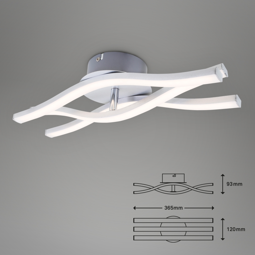 Briloner 3186-039 - LED plafonski luster GO 3xLED/6W/230V
