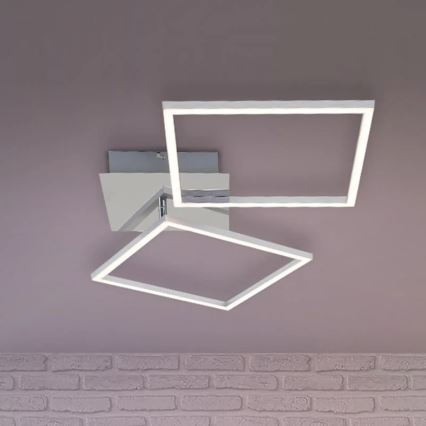 Briloner 3192-018 - LED plafonska svetiljka FRAMES 2xLED/16W/230V