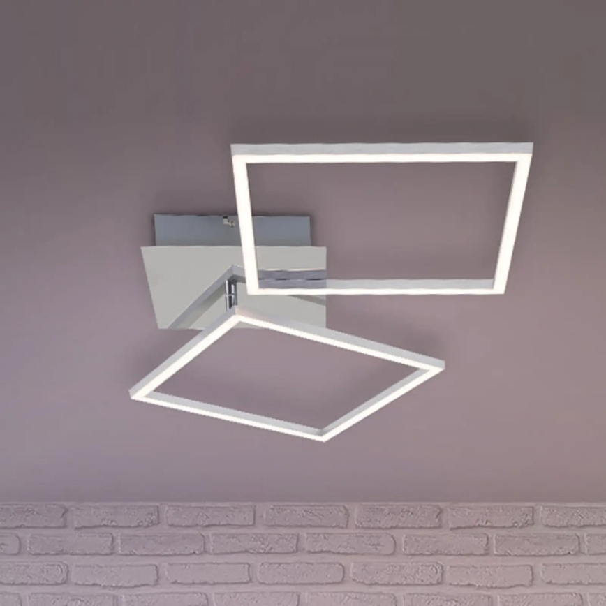 Briloner 3192-018 - LED plafonska svetiljka FRAMES 2xLED/16W/230V