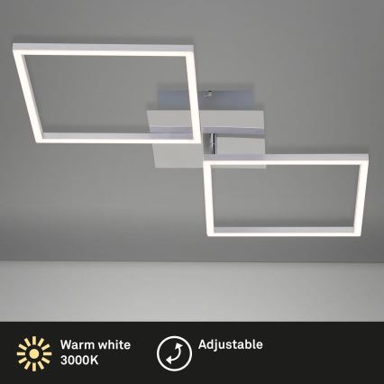 Briloner 3192-018 - LED plafonska svetiljka FRAMES 2xLED/16W/230V