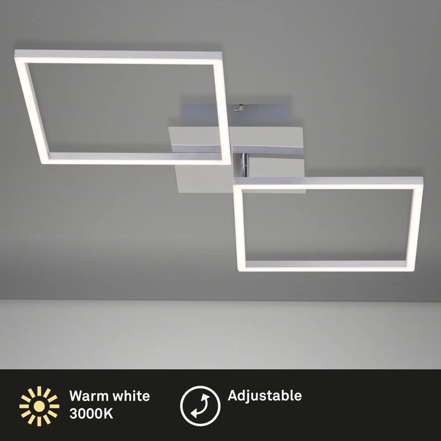 Briloner 3192-018 - LED plafonska svetiljka FRAMES 2xLED/16W/230V