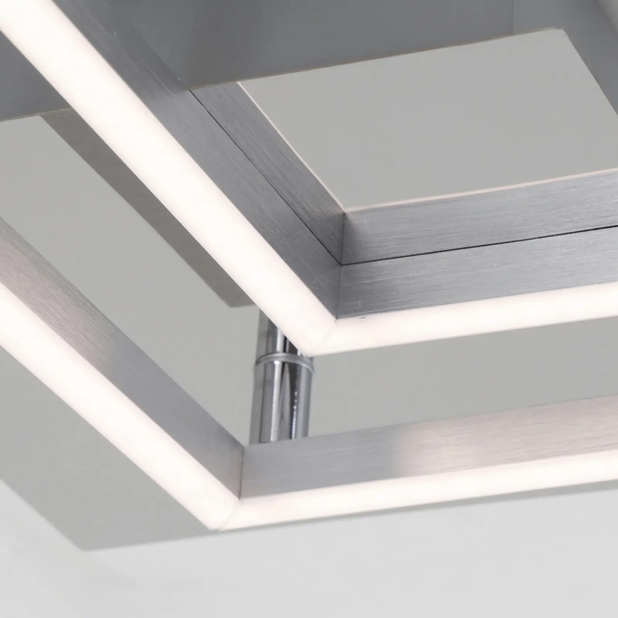 Briloner 3192-018 - LED plafonska svetiljka FRAMES 2xLED/16W/230V