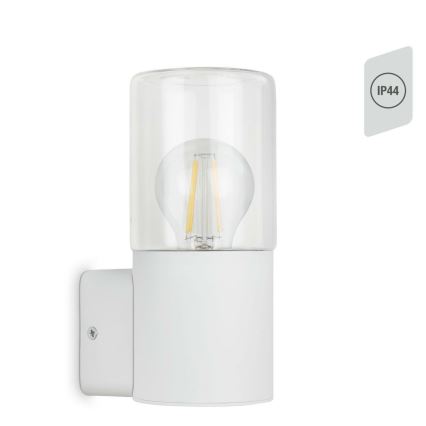 Briloner 320506TF - Spoljna zidna svetiljka 1xE27/12W/230V IP44 bela
