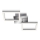 Briloner 3207-018 - LED plafonsko svetlo FRAMES 2xLED/8W/230V