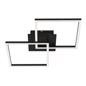 Briloner 3210-015 - LED prigušiva plafonska svetiljka FRAME 2xLED/11W/230V crna