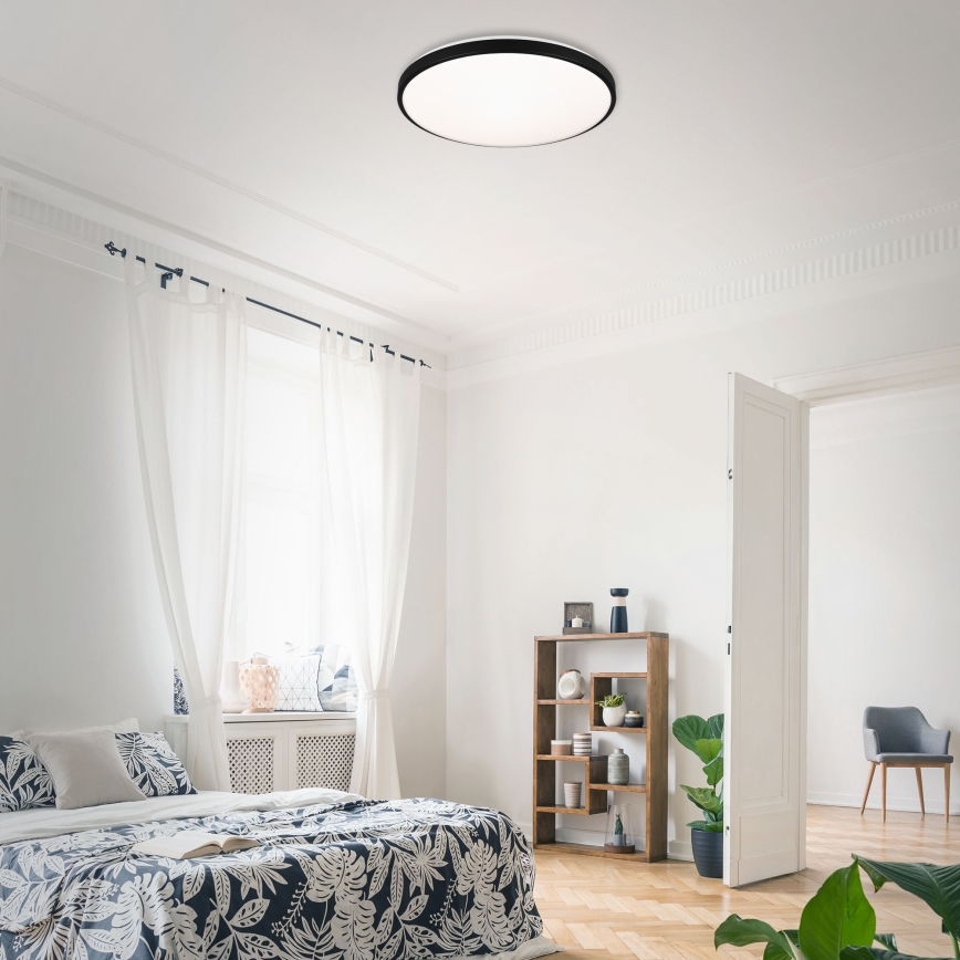Briloner 3430-015 - LED prigušiva stropna svetiljka MANNY LED/48W/230V + daljinski upravljač
