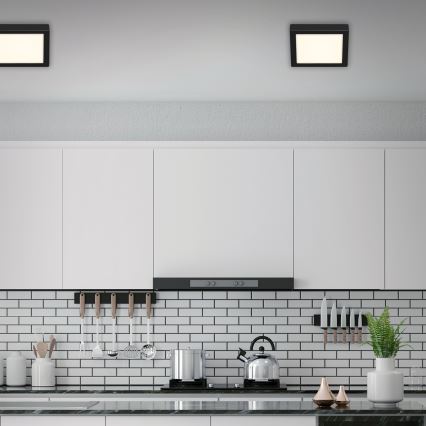 Briloner 3464-415 - LED plafonsko svetlo FIRE LED/12W/230V 17x17 cm