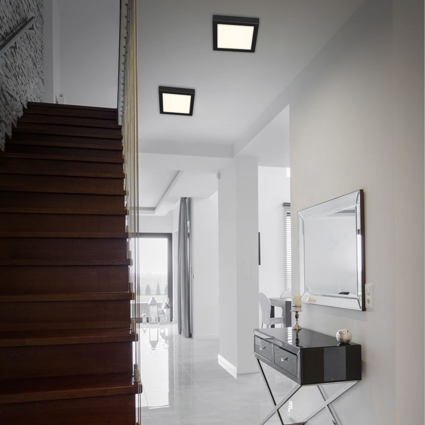 Briloner 3464-415 - LED plafonsko svetlo FIRE LED/12W/230V 17x17 cm