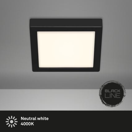 Briloner 3464-415 - LED plafonsko svetlo FIRE LED/12W/230V 17x17 cm