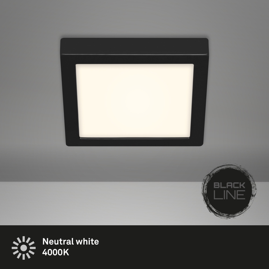 Briloner 3464-415 - LED plafonsko svetlo FIRE LED/12W/230V 17x17 cm