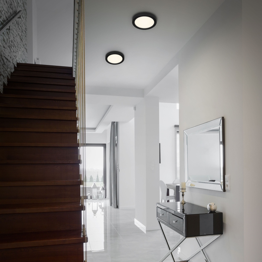 Briloner 3465-415 - LED plafonsko svetlo FIRE LED/16,5W/230V prečnik 22,5 cm