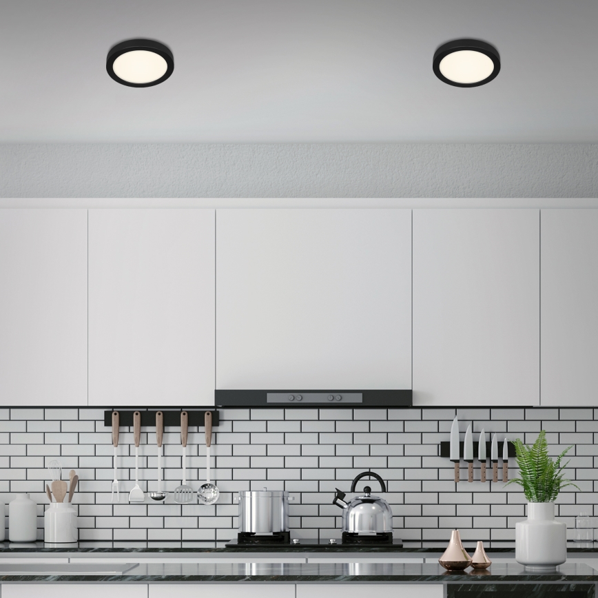 Briloner 3465-415 - LED plafonsko svetlo FIRE LED/16,5W/230V prečnik 22,5 cm