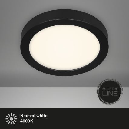 Briloner 3465-415 - LED plafonsko svetlo FIRE LED/16,5W/230V prečnik 22,5 cm
