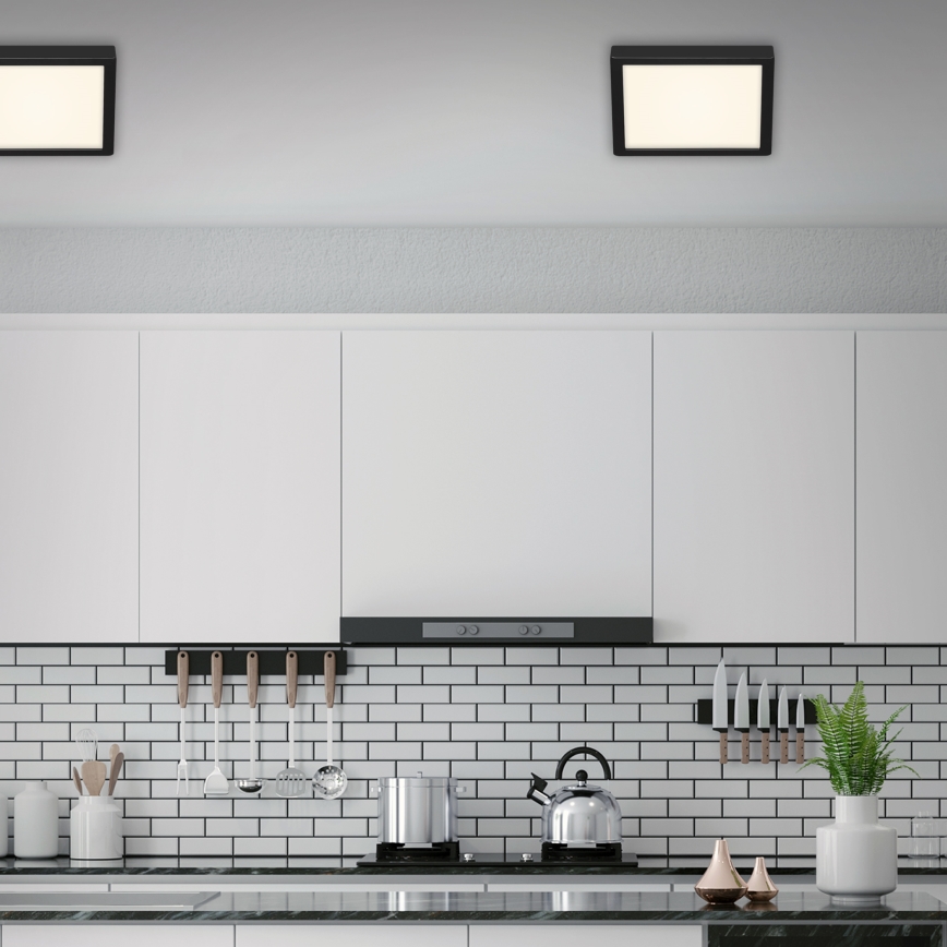 Briloner 3467-415 - LED stropna svetiljka FIRE LED/21W/230V 30x30 cm