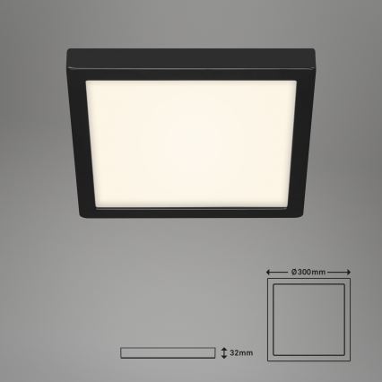 Briloner 3467-415 - LED stropna svetiljka FIRE LED/21W/230V 30x30 cm