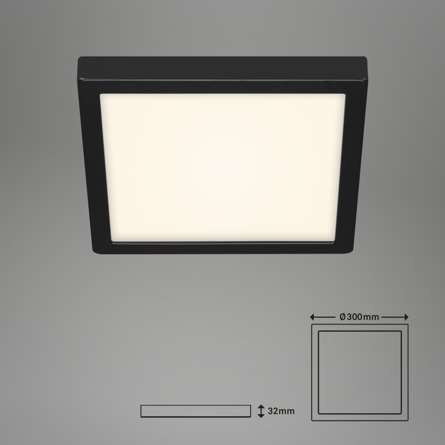 Briloner 3467-415 - LED stropna svetiljka FIRE LED/21W/230V 30x30 cm