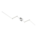 Briloner 3501-018 - LED plafonski luster STAFF 5xLED/4,8W/230V mat hrom