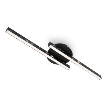 Briloner 3517-025 - LED plafonski luster REY 2xLED/6W/230V crne boje