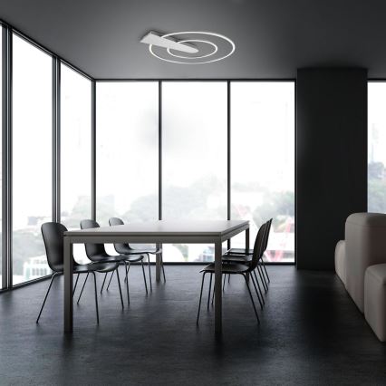 Briloner 3543-018 - LED prigušiva plafonska svetiljka NICO LED/25W/230V matni hrom