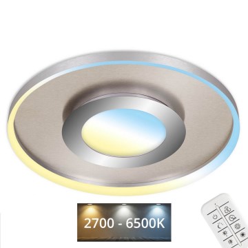 Briloner 3640-012 - LED prigušiva plafonska svetiljka LED/25W/230V 2700-6500K + daljinski upravljač