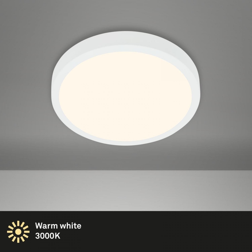 Briloner 3700-016 - LED plafonsko svetlo RUNA LED/16W/230V 3000K prečnik 28 cm belo