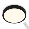 Briloner 3701-015 - LED prigušiva stropna svetiljka RUNA LED/18W/230V 2700-6500K + daljinski upravljač