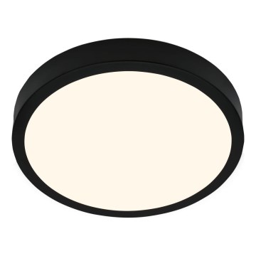 Briloner 3703-015 - LED plafonsko svetlo RUNA LED/24W/230V 3000K prečnik 38 cm crna