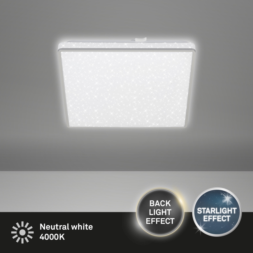 Briloner 3748-414 - LED plafonsko svetlo LINO LED/15W/230V matni hrom
