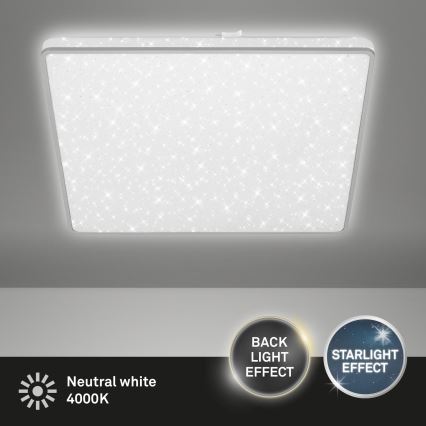 Briloner 3749-414 - LED plafonsko svetlo LINO LED/24W/230V, matni hrom