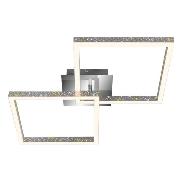 Briloner 3751-019 - LED stropno svetlo (prigušiva) FRAME LED/20W/230V, sjajni hrom