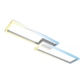 Briloner 3761019 - prigušiva LED plafonska svetiljka LED/45W/230V 2700-6500K mat hrom + daljinski upravljač