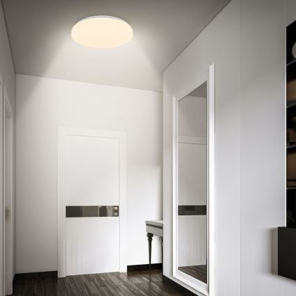 Briloner 3827-016 - LED plafonsko svetlo za kupatilo sa senzorom WALK LED/13W/230V IP54 prečnik 27 cm belo