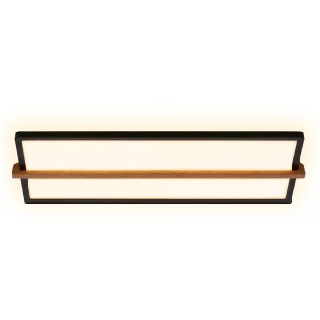 Briloner 3846015 - LED plafonsko svetlo REMSA LED/22W/230V 3000K 60,5x20 cm crna