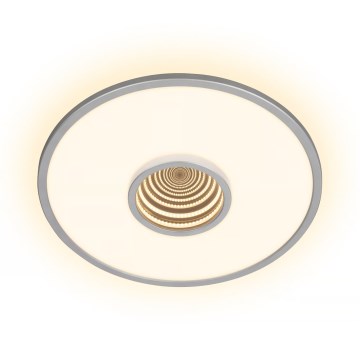 Briloner 3847014 - LED plafonsko svetlo TORO LED/18W/230V, prečnik 42 cm, mat hrom