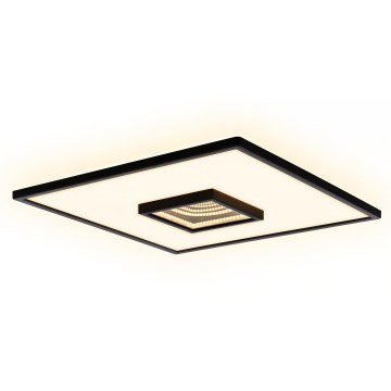 Briloner 3848015 - LED plafonsko svetlo TORO LED/18W/230V 42x42 cm crno