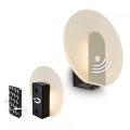 Briloner 3889012 - Punjiva LED zidna lampa sa senzorom pokreta i sumraka TARO LED/2,5W/5V 1800 mAh mat hrom