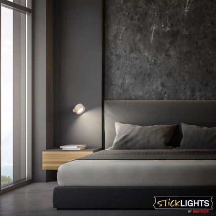 Briloner 3896011 - LED prigušiva punjiva zidna svetiljka TARI LED/1,6W/5V 1500 mAh bež