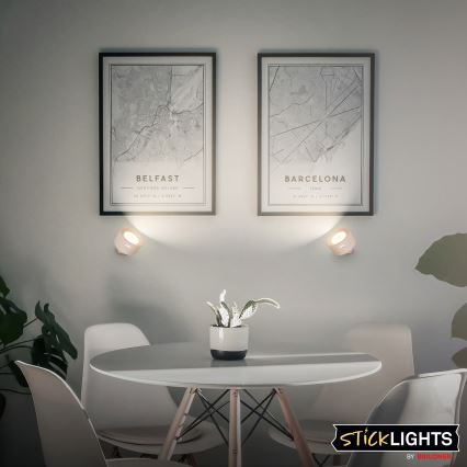 Briloner 3896011 - LED prigušiva punjiva zidna svetiljka TARI LED/1,6W/5V 1500 mAh bež