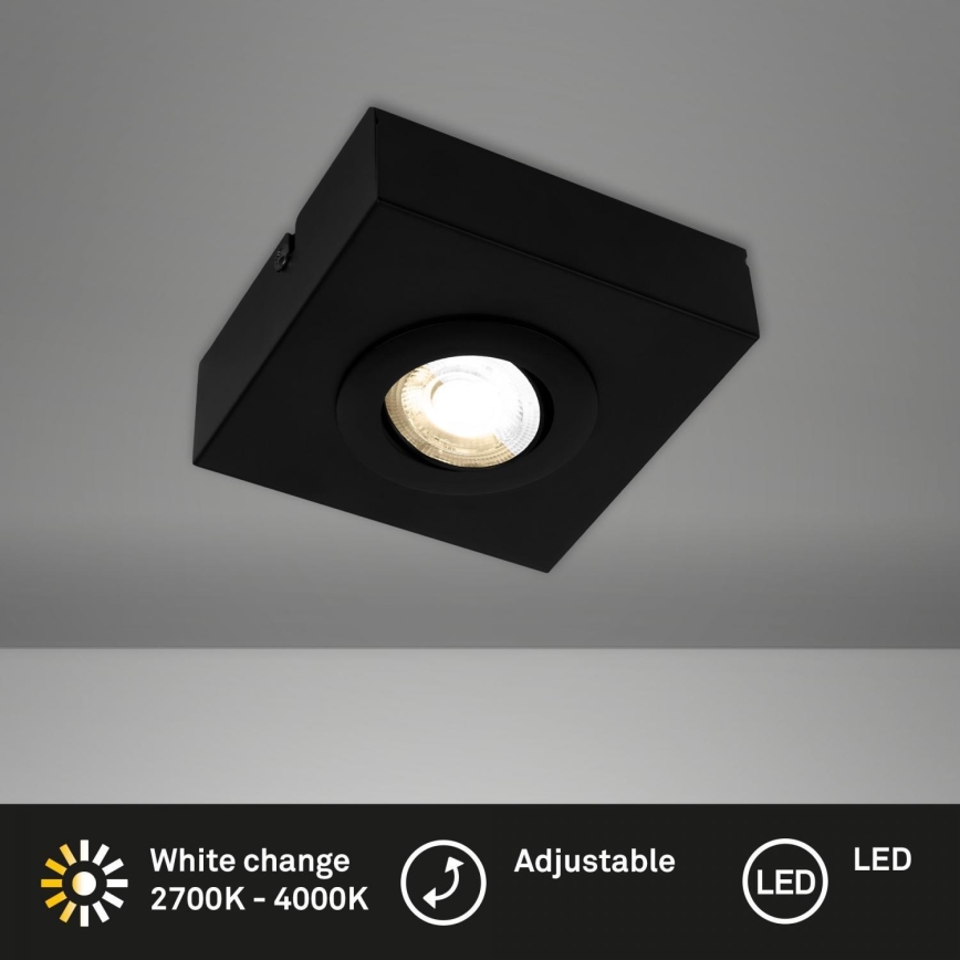 Briloner 3996015 - LED spot svetiljka CTS LED/4W/230V 2700/4000K crna